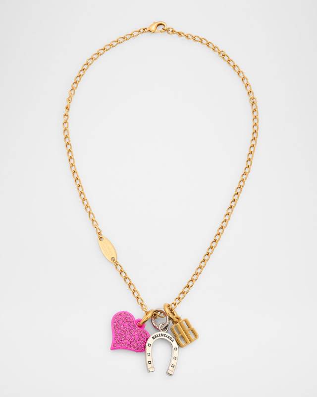 Carousel Horseshoe Necklace